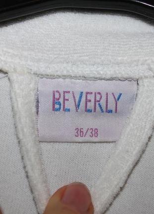 Банный махровый халат на запах, 36-38, наш м-л от beverly3 фото