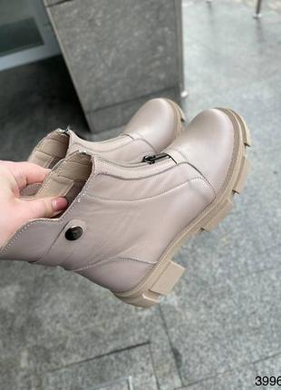 Ботинки демисезонные женские кожаные от украинского производителя 🔥🔥🔥10 фото