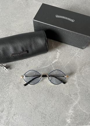 Солнцезащитные очки chrome hearts diamond dog