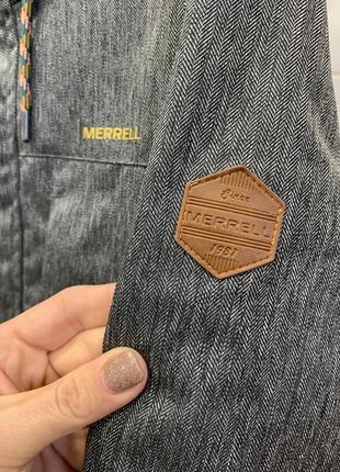 Куртка для хлопчика весна - осінь - тепла зима сіра парка подовжена merrell оригінал на зріст 158-1609 фото