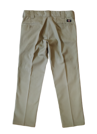 Брюки dickies slim straight work pant khaki (honduras) w332 фото