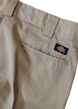 Брюки dickies slim straight work pant khaki (honduras) w338 фото