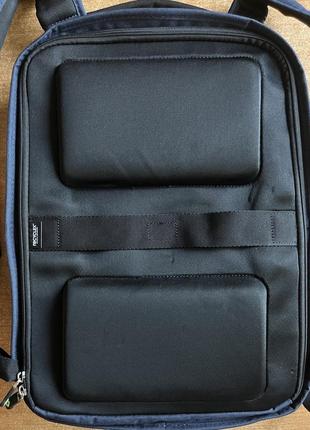 Рюкзак антиворий samsonite travel backpack 15.6" securipak blue3 фото