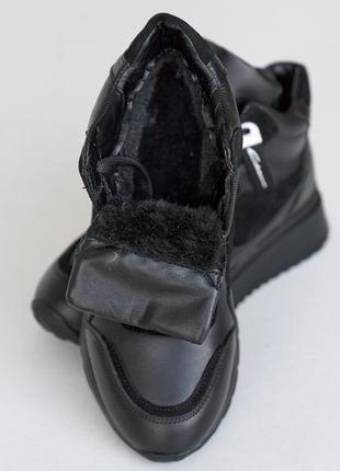 ❄️качественная натуральная кожа ❄️ ботинки зимние базовые