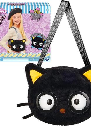 Purse pets hello kitty chococat интерактивная сумочка  с глазами сумка питомец  оригинал1 фото