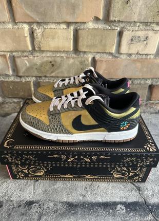 Жіночі кросівки women's dunk low premium dia de muertos