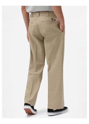 Брюки dickies slim straight work pant khaki (honduras) w333 фото