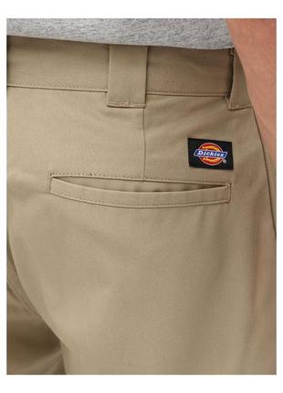 Брюки dickies slim straight work pant khaki (honduras) w335 фото