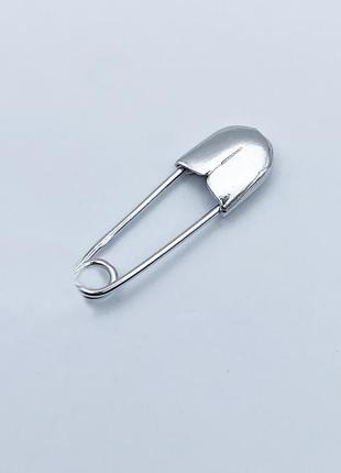 Серебряная брошка-булавка английская 0,75 г