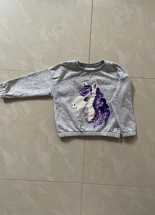 Укороченный свитшот