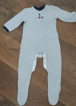 Человечек боди комбинезон marks&spencer 18-24m