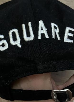 Стильна кепка бейсболка dsquared 2 оригінал в ідеальному стані без нюансів насиченого чорного кольору3 фото