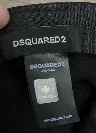 Стильна кепка бейсболка dsquared 2 оригінал в ідеальному стані без нюансів насиченого чорного кольору6 фото