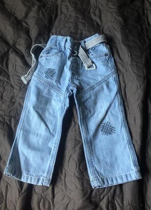 Крутые джинсы размер 86-92 см