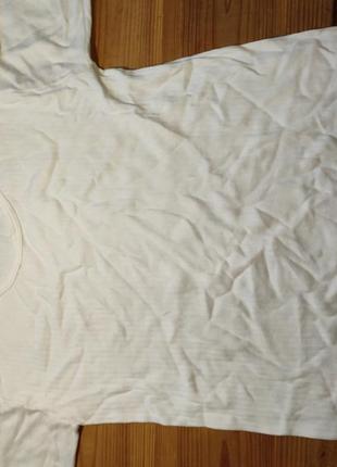 Натуральное термобелье футболка,без швов с боков