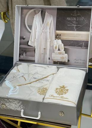 Мужской халат премиум класса maison dor paris