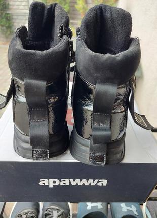 Зимові чоботи apawwa на дівчинку ботинки зима2 фото