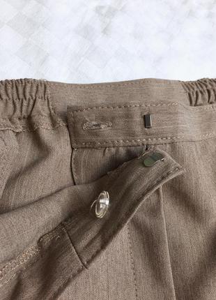 Женские штаны джинсы бежевые шорты5 фото