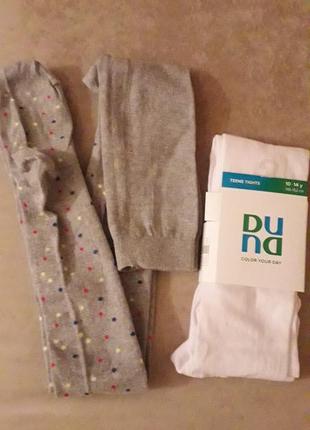 Демісезонні трикотажні колготки на дівчинку