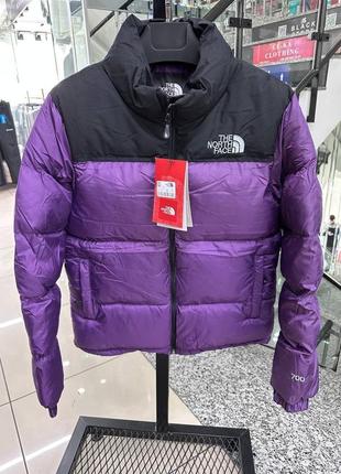 Трендовый качественный пуховик с вышивкой в стиле тн tnf The North Face зимняя мужская куртка до -15 на синтепоне