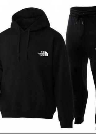 Спортивний костюм на флісі, штани і худі зима the north face