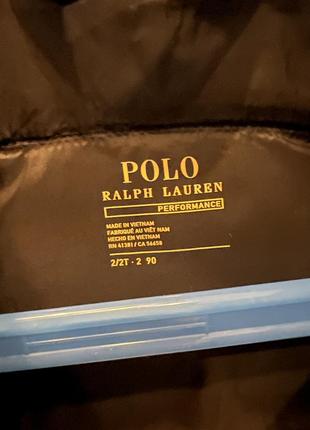 Куртка пуховик polo ralph lauren 90 см (2т)5 фото