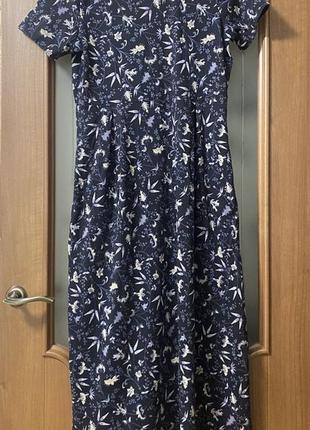 Laura ashley vintage трикотажное платье