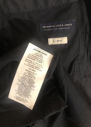 Пальто тренч куртка макентош jack & jones xl синее5 фото