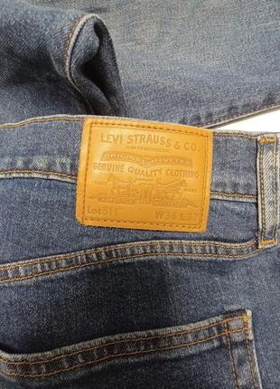 Чоловічі джинси levis 511 premium w36 l 325 фото