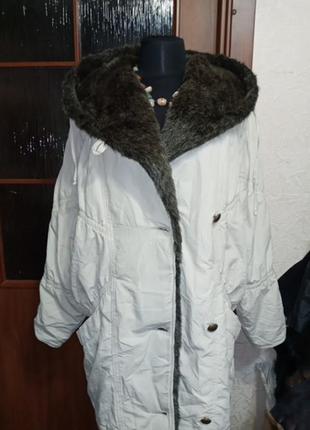 Куртка новая,длинная,с капюшоном,батал,р.58,56,54,финляндия,ц.985 гр5 фото