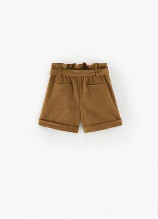 Шорти замшеві zara 3