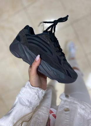 Кросівки адідас ізі буст 700 чорні, adidas yeezy boost 700 v2 black, мужские кроссовки адидас изи 700