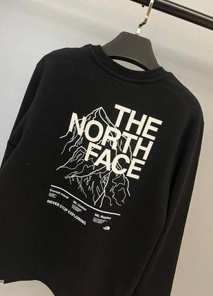 Трендовый мужской свитшот в стиле тн tnf the north face mountain горы качественная мужская кофта