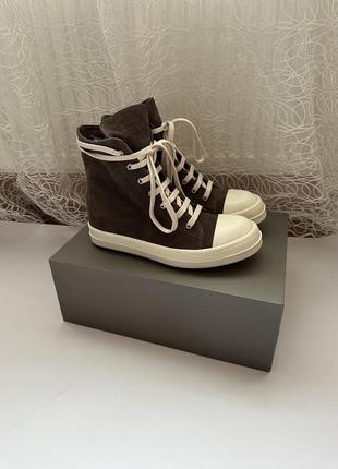 Rick owens brown leather 422 фото