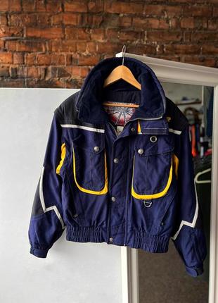 Spyder thinsulate men’s vintage made in hong kong ski jacket/vest 2 in 1 вінтажна, лижна куртка, жилетка, 2 в 1