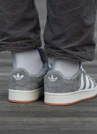 Кросівки adidas campus winter grey\white  (36-45р)2 фото