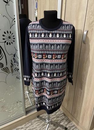 Нове новорічне плаття, туніка 50-52 розмір