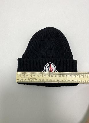 Шапка moncler шапка монклер біні3 фото