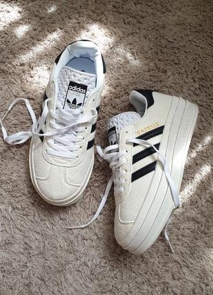 Женские кеды adidas gazelle bold1 фото