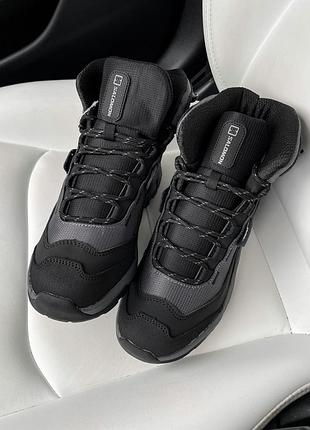 zapatillas de trekking Salomon mujer rojas