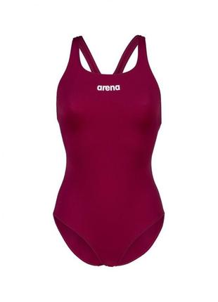 Купальник закритий для женщин arena team swimsuit swim pro solid красный, белый жен 40 004760-410 40