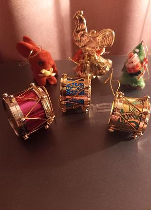 Лот новорiчних мiнi iграшок