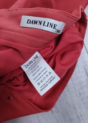Женская юбка-карандаш dawn line кораллового цвета размер 36 (s)10 фото