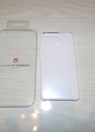 Чехол huawei y6 prime 2018 pc case transparent original2 фото