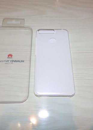 Чехол huawei y6 prime 2018 pc case transparent original5 фото