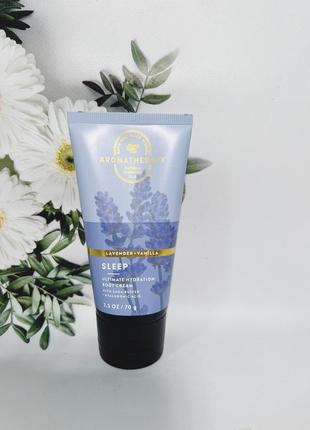 Мини крем для тела sleep lavender &amp; vanilla от bath and body works