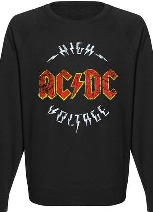 Світшот ac/dc — high voltage