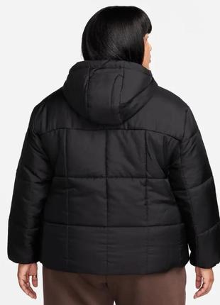 Куртка жіноча nike sportswear essential therma-fit puffer (plus size) оригінал4 фото