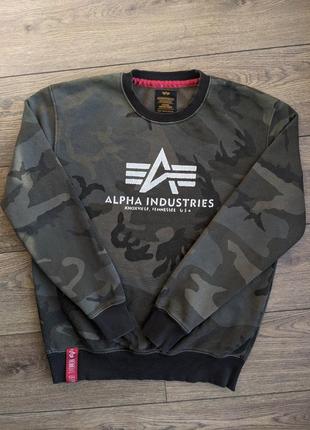 Свитшот alpha industries