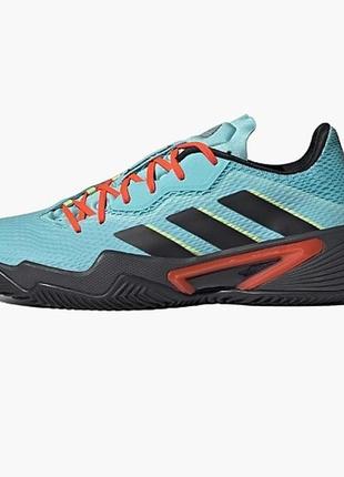 Кросcовки муж. adidas barricade clay голубой uk7.5 (41.5) gw2967 41.5